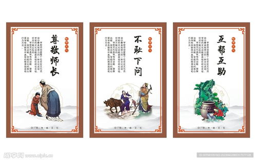 校園傳統文化展板設計圖